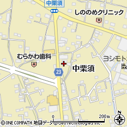 群馬県藤岡市中栗須257-3周辺の地図