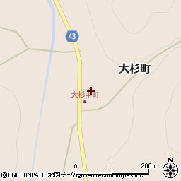 石川県小松市大杉町モ99周辺の地図