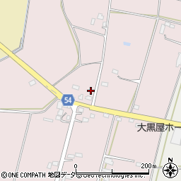 栃木県小山市東黒田151-14周辺の地図