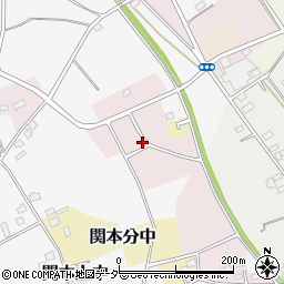 茨城県筑西市関本中1133周辺の地図
