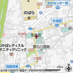 旅館和泉荘周辺の地図