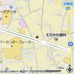 群馬県藤岡市中栗須366-1周辺の地図