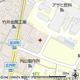 群馬県館林市足次町1219-1周辺の地図