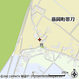 栃木県栃木市藤岡町帯刀2233周辺の地図