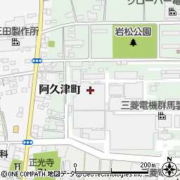 群馬県太田市岩松町80周辺の地図