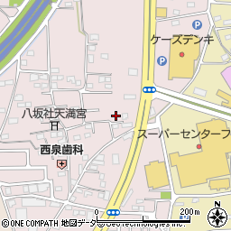 群馬県藤岡市上栗須133周辺の地図