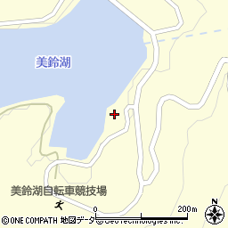 松本市　美鈴湖・自転車競技場周辺の地図