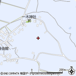 茨城県鉾田市下太田周辺の地図