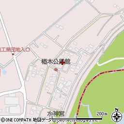 栃木県小山市楢木49周辺の地図