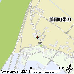 栃木県栃木市藤岡町帯刀66-4周辺の地図