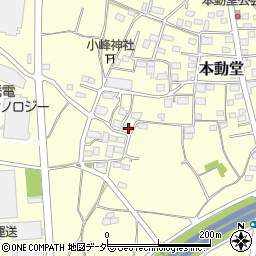 群馬県藤岡市本動堂351-1周辺の地図