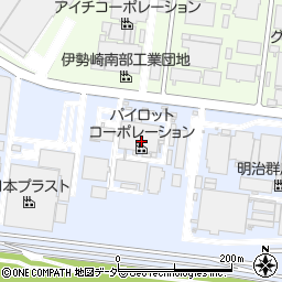 パイロットコーポレーション伊勢崎第一工場周辺の地図