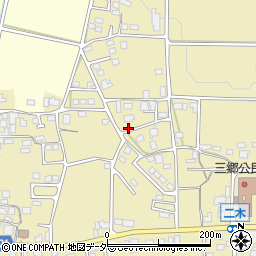 長野県安曇野市三郷明盛4917-1周辺の地図