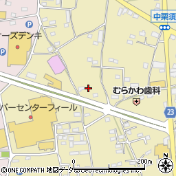 群馬県藤岡市中栗須366周辺の地図