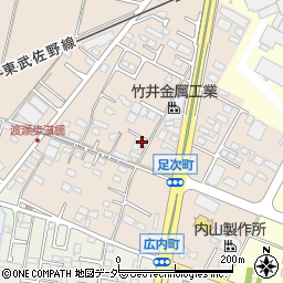 群馬県館林市足次町1155-10周辺の地図