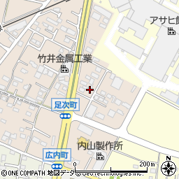 群馬県館林市足次町1187-1周辺の地図