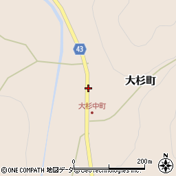 石川県小松市大杉町モ周辺の地図