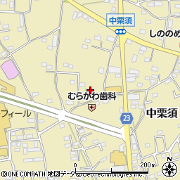 群馬県藤岡市中栗須303-6周辺の地図