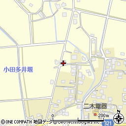 長野県安曇野市三郷温3492周辺の地図