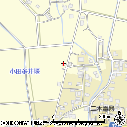 長野県安曇野市三郷温3493周辺の地図