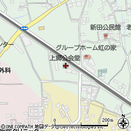 上郷公会堂周辺の地図