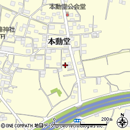 群馬県藤岡市本動堂358周辺の地図