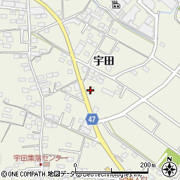群馬県富岡市宇田400-2周辺の地図