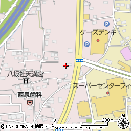 群馬県藤岡市上栗須138-3周辺の地図