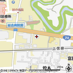 ＪＡセレモニーホール甘楽富岡北館周辺の地図