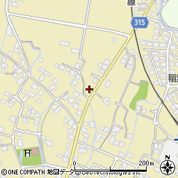 長野県安曇野市三郷明盛2052周辺の地図