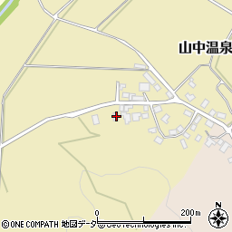 石川県加賀市山中温泉中津原町ハ94周辺の地図