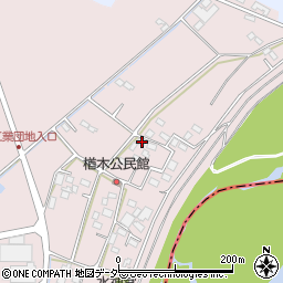 栃木県小山市楢木50周辺の地図