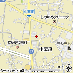 群馬県藤岡市中栗須274-3周辺の地図