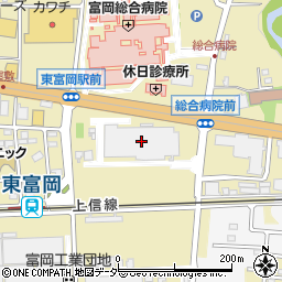 日本光電富岡富岡第二工場周辺の地図