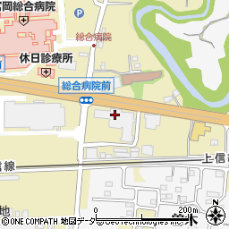 ＪＡ甘楽富岡富岡中央支所周辺の地図
