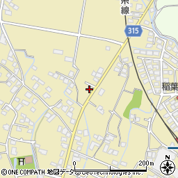 長野県安曇野市三郷明盛2051周辺の地図