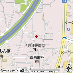 群馬県藤岡市上栗須251-5周辺の地図