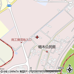 栃木県小山市楢木252周辺の地図