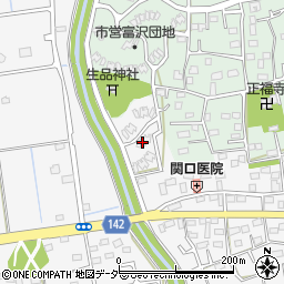 市営富沢団地１７号棟周辺の地図