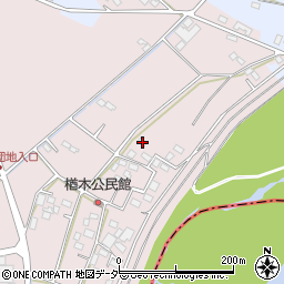 栃木県小山市楢木59周辺の地図