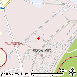 栃木県小山市楢木178周辺の地図