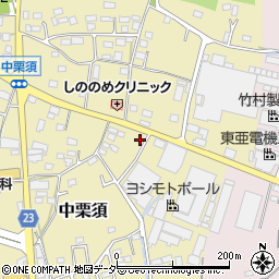 あすか薬局中栗須店周辺の地図