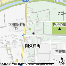 群馬県太田市岩松町761周辺の地図