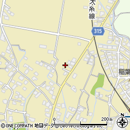 長野県安曇野市三郷明盛2055周辺の地図
