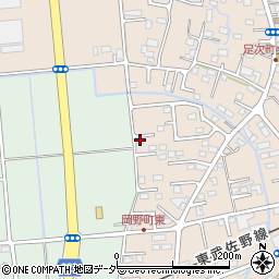 群馬県館林市足次町2844-10周辺の地図