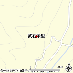 長野県上田市武石余里周辺の地図