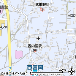 富岡准看護学校周辺の地図