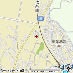 長野県安曇野市三郷明盛2040-7周辺の地図