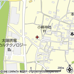 群馬県藤岡市本動堂857周辺の地図