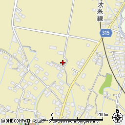 長野県安曇野市三郷明盛2070-3周辺の地図